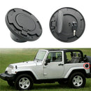 Aluminum Alloy Fuel Filler Gas Oil Tank Cap Cover for Jeep for Wrangler JK
