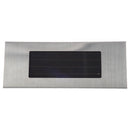 18cm Solar 4 LED stainless steel house number light solar lamp house number L6E1