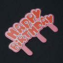 8pcs/Lot Children Happy Birthday Cupcake Toppers Dessert Party Baking Decor