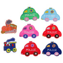 8Pcs Assorted Mini Cars Jeans Embroidered Patches DIY Bag Hat Jeans Applique