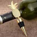 Pineapple Champagne Red Wine Bottle Stopper Vacuum Sealed Twist Favors GiftJR