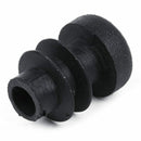 10 Pcs Black Plastic 12mm Pipe End Blanking Caps Bung Tube Tubing Insert Ro W4O7