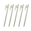 5 Piece Heavy Duty 304 Stainless Steel Camping Awning Tent Stakes Pegs 20cm