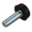 20pcs Screw On Type Furniture Glide Leveling Foot Adjuster 6x15x15mm D6L2