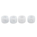 4Pcs 16mm Foosball Soccer Table Rod Bumper Buffer Replacementl Parts White