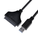 USB3.0 to SATA 15 7 Pin Hard Disk Cable 2.5inch Disk Drive SSD Converter Adapter
