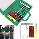 Tire Repair Kit Heavy Duty Puncture Fix Tool Plug Fit Car Truck Motorcycle Bi.