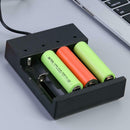 18650 Lithium Battery Charger 4.2V 0.3A 4 USB Slots Independent Charger