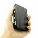 Metal Mini Briefcase Suitcase Business Bank Card Name Box Case L6R0 Card Q1W7