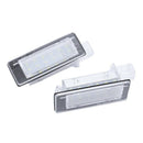 Car Led License Plate Lights Lamp For Renault Espace Mk4 Scenic Mk2 Laguna  A5K2