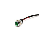 5X 12V 8mm LED Indicator Warning Light Lamp Bulb Pilot Dash Panel Car Truck Boat
