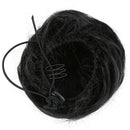 Hot Hair Extension Women Clip In On Hair Bun Hairpiece Scrunchie New L7L4