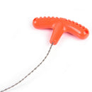 1x stainless steel wire saw outdoor camping emergency survival gear tools Chic O