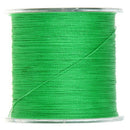 500M 50LB Colorful 4 Strands Multifilament PE Braid Fishing Line (Light Gre
