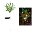 Solar Light Pine Cedar Tree Light Outdoor Garden Waterproof Christmas Landscape