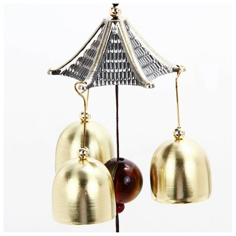 Outdoor Living Yard Wind Chimes Hanging Docor Garden Copper Windchimes 3 Be
