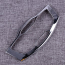 Fit For Ford Escape Kuga 13-16 Chrome Central Control Cover Trim Decor Molding