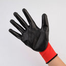 1Pair Nylon Latex Palm Work Gloves General Purpose Garden Grip Builder Co Dwwj
