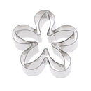 12pcs flower shape cookie cutter slicers biscuit stainless steel cake mold B Bj