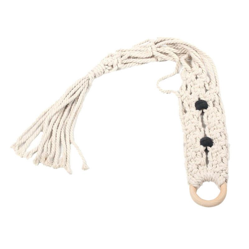 Hanging Plant Flower Basket Knitted Rope for Home Garden Decoration Hanger Rope