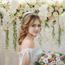 European Wedding Flowers Background Cloth Studio Decor Photography Backdrop