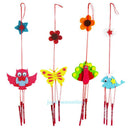 5pcs DIY Campanula Wind Chime Children Kindergarten Arts Crafts Toys Home Decor