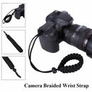 1Pc Firm Camera Adjustable Wrist Strap Bracelet Grip Weave Cord For Paracord