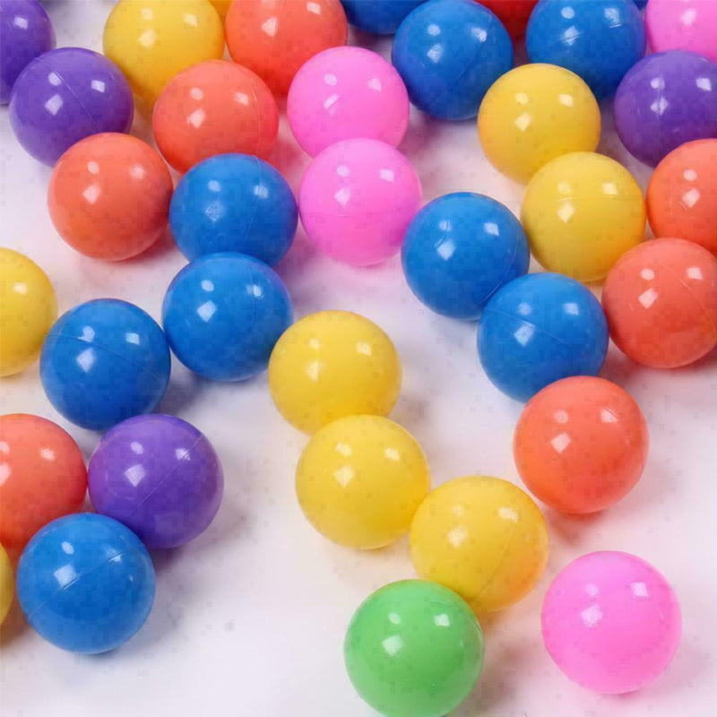 8CM Plastic Pit Balls For Children Ball Pits Kids Coloured Pool Play Multi W0P0