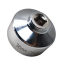 36mm Metric-Remove Canister Housing Oil Filter Socket Wrench Mini Tools Steel