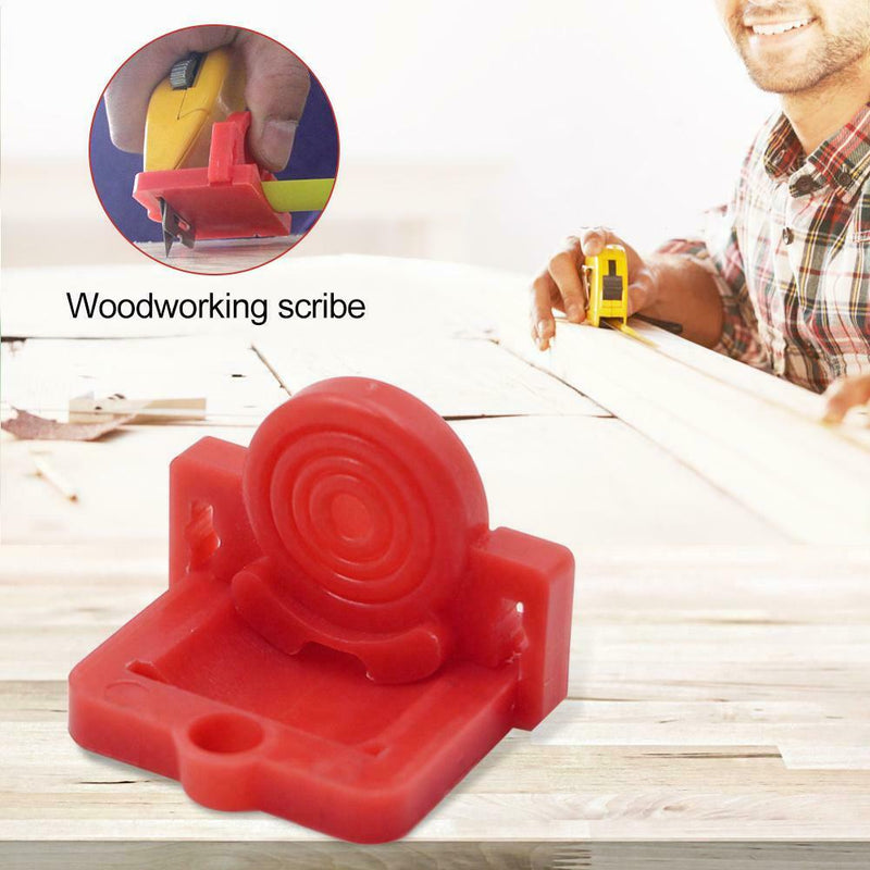 Woodworking Center Scriber Angle Line Gauge Carpenter Board Cutter Ruler