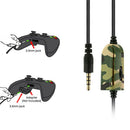 3.5mm Wired Gaming Headset Camouflage Over Ear Headphones with Microphone