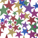 55Pcs/bag Glitter Foam Star Stickers Educational Kindergarten Kids Craft DIY M&O