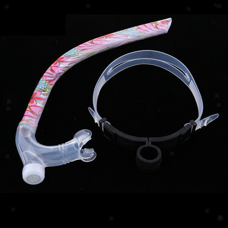 Snorkel Swimming Training Mouthpiece One-way Purge Valve Center Swimming Snorkel