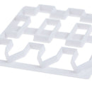 Fence Design Plastic Fondant Cutter Cake Mold Fondant DIY Decorating Tools JR