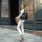 Sheepskin Retro Leather Large Capacity Handbags Shoulder Bags Womens Tote