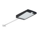 48 LED Waterproof PIR Motion Sensor Solar Light Garden Lamp w/ Pole (Black) A