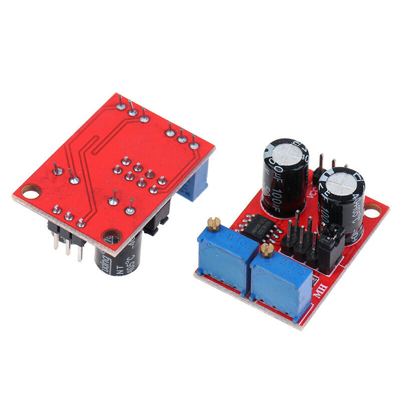 2pcs pulse adjustable square wave rectangular NE555 signal generator moduleL Nw