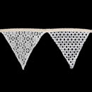 2.5 m beige lace Pennant Pennant decoration party wedding event V8F1