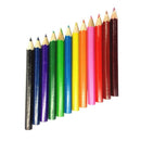 12 Colors Wooden Colorful Pencils Secret Garden Theme Coloring Pen Art Tool