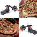 Stainless Steel Pizza Motorcycle Modle Pizza Kitchen Gadget N2U9 R3V9