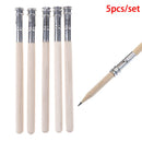 5Pcs Pencil Painting Extender Adjustable Wooden Lengthener Holder Drawing T uW