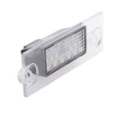 2X White 3528-SMD 18LED License Plate Light for Audi A4 S4 B5 1998-2001