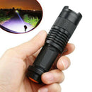 Pocket Torch LED Mini Flashlight Zoomable Inspection 1200 Lumens Q5 Flash light