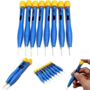 8Pcs/kit Adjust Frequency Screwdriver Anti-static Pretty Ceramic Set Hand T L1B3