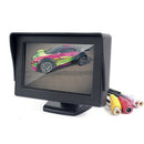 Car SUV Reversing Backup Parking Sun Shade Color 4.3" TFT HD LCD Screen Moni Tw