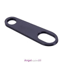 Motorcycle Turn Signal Indicator Light Lamp Holder Shock Brackets (Black)