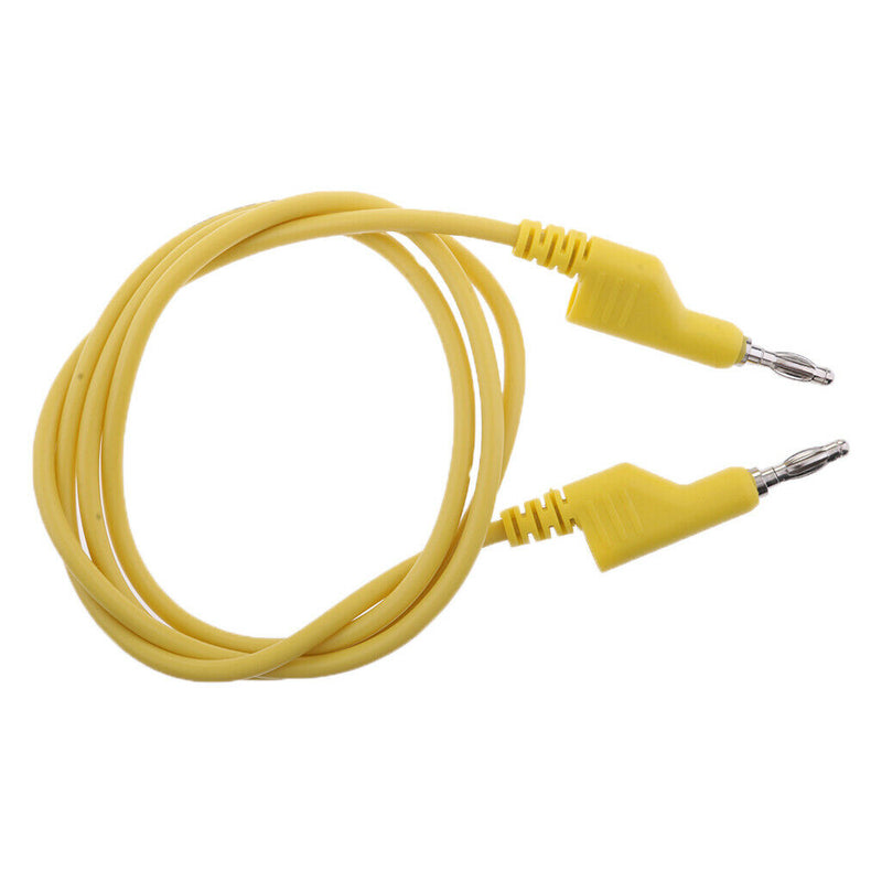 5Pieces Test Lead Banana Plug Male Stackable to Banana Plug 39inch