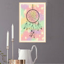 Simple Dream Catcher DIY Round Diamond Painting Embroidery Cross Stitch