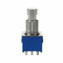 2 3PDT Electric Guitar Effects Stomp Foot Pedal Switch Bypass with Blue LE PKX