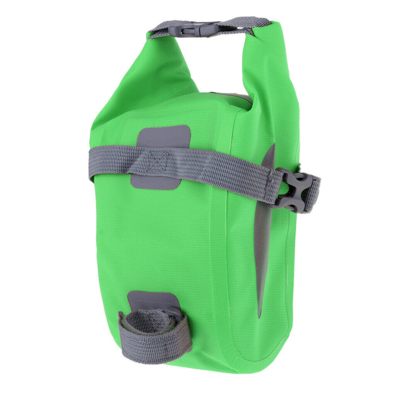 Bike Bicycle Saddle Bag Storage Cycle Seat Pouch Rear Tail Tool Bag Green